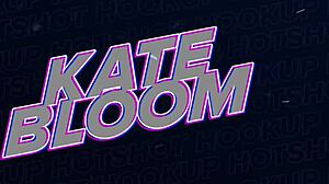 Kate Bloom, the cum-hungry slut, takes a big cock deep in her tight asshole.