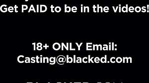 Blacked hottie Penelope contrasts secret pool sex with huge BBC including deepthroat licking and facial cumshot