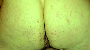 Intense deep preggo creampie action