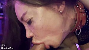 fan pov dominates monika fox with bdsm hard anal brutal facefuck and cum in mouth part 2