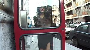 Melody magic loves being filmed as they suck cock in lingerie and heels