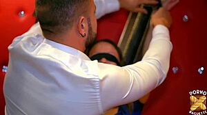 Brunette and Blonde Sluts Laeti's First FFM Trio With Big Tits and Tight Bodies