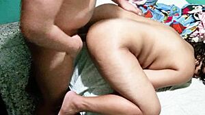 Damn, What a Wild Fuck for My Cheating Neighbors Brunette Lover with Creampie and Orgasm!