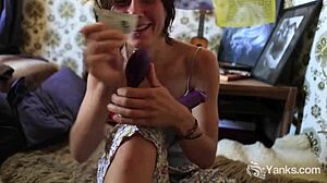 hey, check out yanks rosie budd doing her hairy pussy workout with fingering