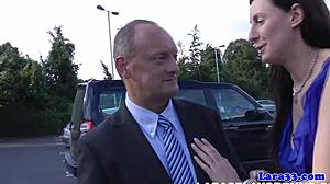 Mature British Pornstar Fingered In Nurse Uniform With Stockings And Heels