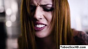 Old stepdad fucking teen stepdaughter hard in uncle father-in-law taboo