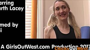 Buttplugged SKINNY AUSSIE masturbates with toys in hairy anal