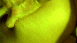 After losing pool game she offers ass to husband for deep anal licking gaping doggystyle handjob in lingerie