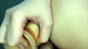 Intense Double Penetration Close-Up With Teen's Hottest Blowjob