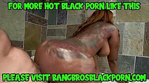 Thick Booty Ebony Takes Mad Bundy Deep in Anal Ride