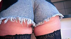 Curious if you want to explore a casual kitchen encounter with a mature blonde wife enjoying a quick creampie moment