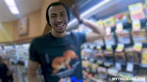 spicy latina rides big fat dick outdoors during bbq??