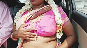 Indian Sexy Saree Bhabi Car Romance Telugu Dirty Talks