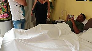 Psychiatry Student Analyzes Well-Endowed Patient with Shaved Pussy Anal Gaping and Dirty Talk