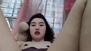 an amateur explores her desires through intense solo masturbation in homemade video