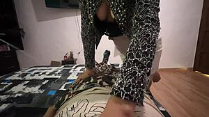 teen latina hints at deep cock swallow for homework help in subtle encounter