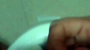 Hey just jerking off in the bathroom