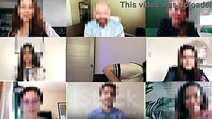 I ended up with cum filling my tight pussy right during zoom class session