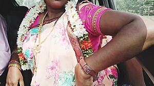 Indian Sexy Saree Bhabi Car Romance Telugu Dirty Talks