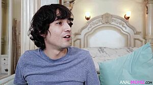 lilly hall uses her tight anal as leverage in this rough pounding scene with monster cock 😈🍑