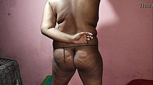 hey, why is this tamil teacher letting boyfriend press her big natural tits?