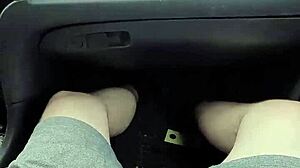 Public Car Handjob Leads To Cumshot In Mouth