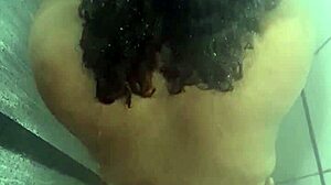 Oh man this busty ebony milf stepmom is seducing me with her big natural tits and ass in doggystyle riding