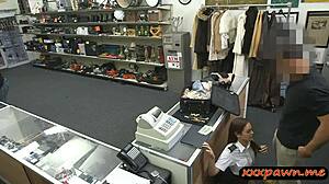 want this latina stewardess railed by pawn keeper?