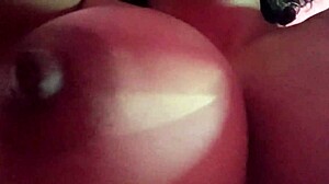 In a homemade POV quickie, the Brazilian Latina couple enjoys close-up doggystyle with her huge natural tits and big ass.