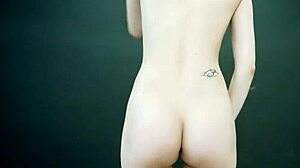 Petite Brunette Coed Starshine Masturbates And Deepthroats Cock With Ball Licking