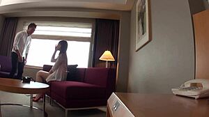 High height big natural tits Japanese university student model audition 1