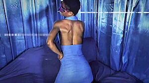 ⭐️ SFW Abena Assbanger Showing Off Her Sexy Slim Body with a Sexy Erotic Dance