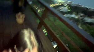 Skinny Nerd Teen Latina Orgasms Beautifully With Stepdad On Outdoor Balcony