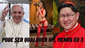 the brazilian prostitute starts with masturbation before intense assfucking session