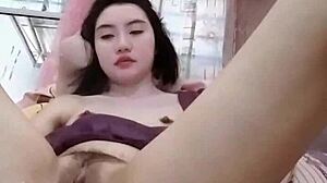 an amateur explores her desires through intense solo masturbation in homemade video