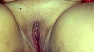 Recently shaved Latina woman feels fresh and confident with her smooth hairless skin embracing natural curves and chubby beauty