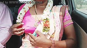 Indian Sexy Saree Bhabi Car Romance Telugu Dirty Talks