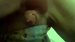 Playing With Her 20cm She-Cock Thats Dripping Cum From Putting Up Toys In Her Cuntass