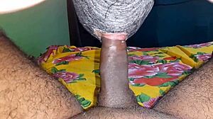 Rica Negrita Enmascarada Sucks the Biggest Cock in the Barrio with Her Big Ass and Natural Tits