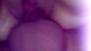 hot amateur takes creampie from the back on homemade