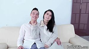 Tattooed Cuckold Wife Nicole Black Fucked in All Holes