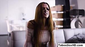 Old stepdad fucking teen stepdaughter hard in uncle father-in-law taboo