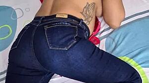 Brunette Venezuelan Wife Fucks Hard At Halloween Party In USA!