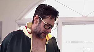 katrina colt gets ass licking and rides hardcore while her cucked husband watches