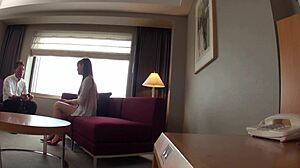 High height big natural tits Japanese university student model audition 1