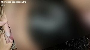 me and my wife take cumshot in ass then eat cum karina and lucas