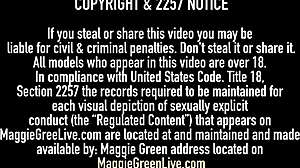 Massive Melons Maggie Green Blows Dick with Vyxen Steel