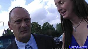 Mature British Pornstar Fingered In Nurse Uniform With Stockings And Heels