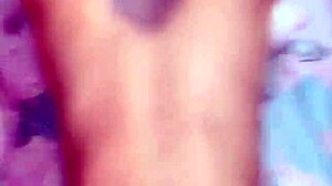 Ohhh this cum looks delicious as amateur latina wife gets creampie in doggystyle homemade action with friend.