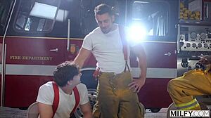 Oh wow, Eva Angelina the ultimate milfy brunette takes on 6 huge cocks in epic interracial gangbang! 🔥🍆